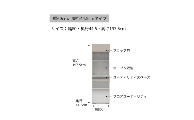キッチンボードCPA-S602RM