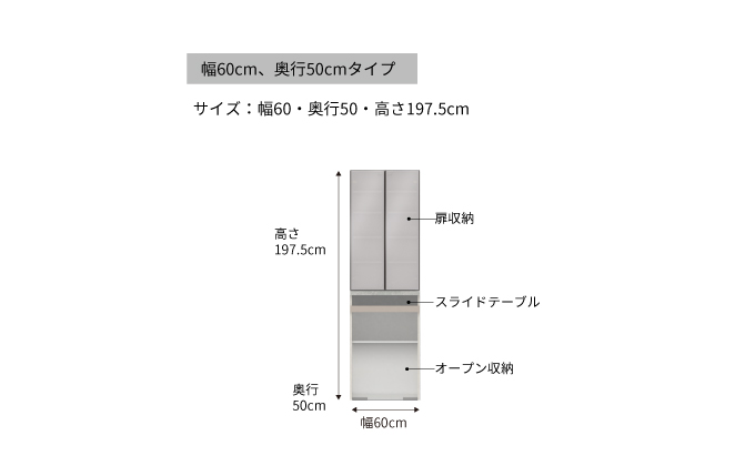 キッチンボードCPA-602KM