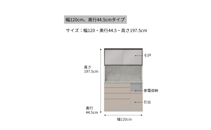 キッチンボードCPA-S1200RM