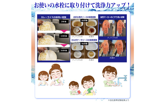 ナノバブル発生キット　キッチン水栓用