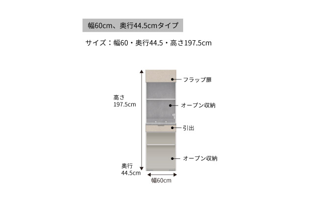 キッチンボードRU-S602R