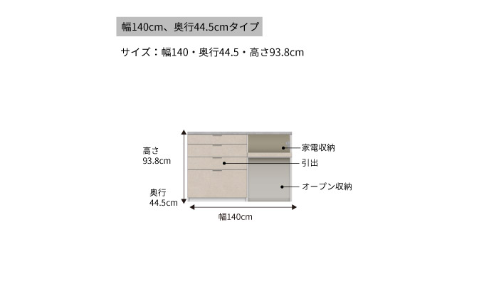 カウンターRU-S1402R