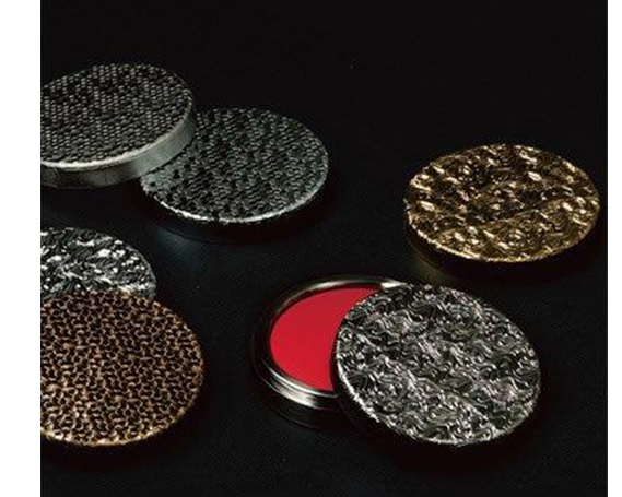 朱肉ケース　カモン　ブラッククロム