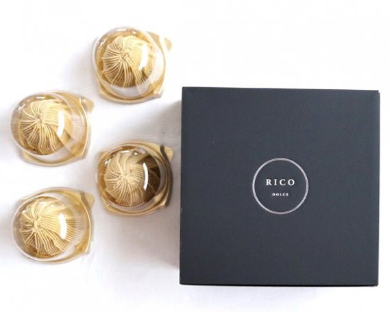 生モンブラン苺　4個入　1箱　約520g グルテンフリー