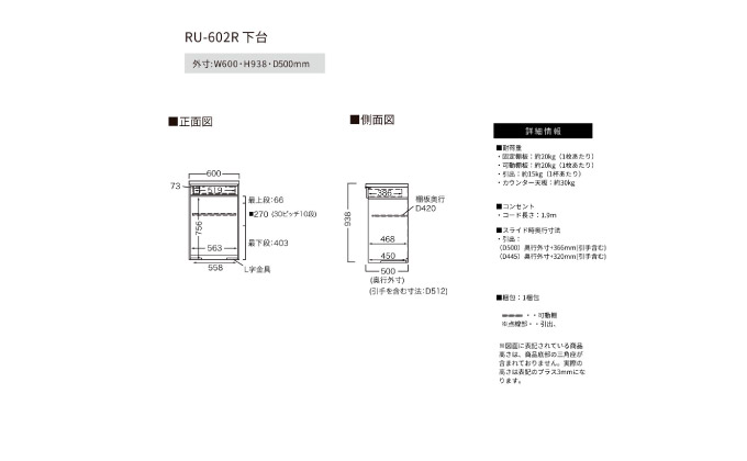 カウンターRU-602R