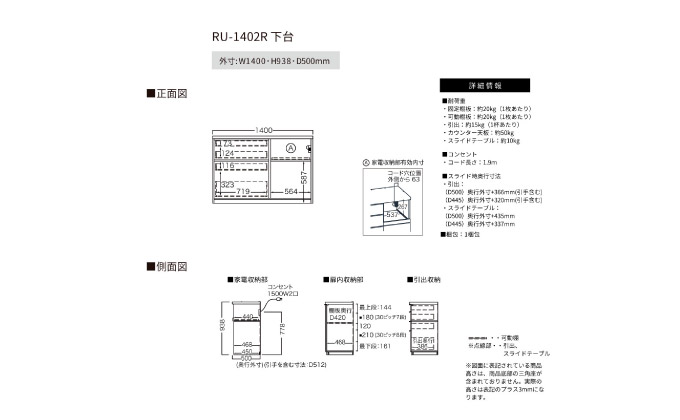 カウンターRU-1402R