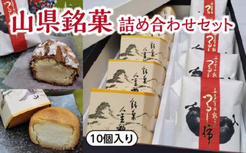 山県銘菓 詰め合わせセット 10個入り