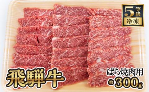 飛騨牛ばら焼肉用 約300g（5等級/冷凍）