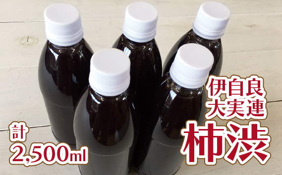 伊自良大実連柿渋 計2500ml