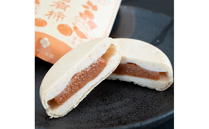 富有柿最中アイス | お菓子 スイーツ ひんやりスイーツ おやつ 新感覚スイーツ アイス最中 ※離島への配送不可