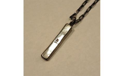 シルバー950＋18金＋ダイヤモンドワンオフタタキネックレス50cm ※離島への配送不可