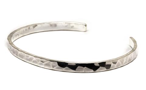 SDGsスレンダーワンオフシルバータタキブレスレットバングルレディース ※離島への配送不可