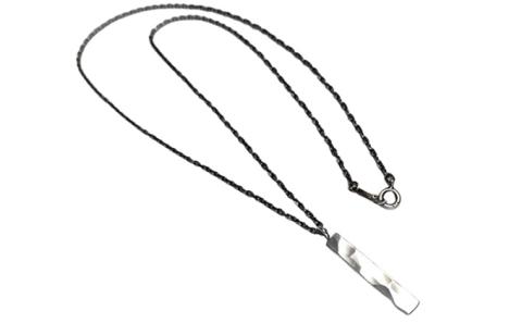 SDGs一点物技法シルバータタキネックレス50cmユニセックス ※離島への配送不可