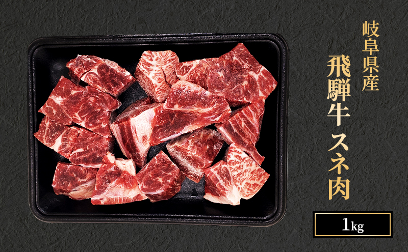 飛騨牛牛肉 スネ肉 1kg 黒毛和牛 A5 和牛 カレー シチュー 煮込み 【岐阜県瑞穂市】 ※離島への配送不可