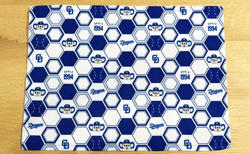 中日ドラゴンズコラボ ランチョンマット・コースター2点セット(白)｜ドラゴンズ 瑞穂市 ※離島への配送不可