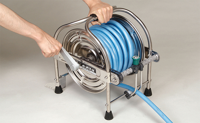 ステンレスホースリール SSA-20P ※離島への配送不可