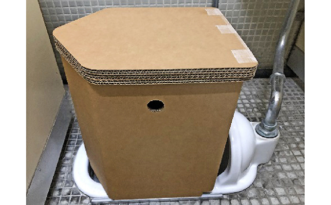 緊急対応災害トイレ（ダントイレ）基本セット 凝固剤約100回分付き ※北海道・沖縄・離島への配送不可