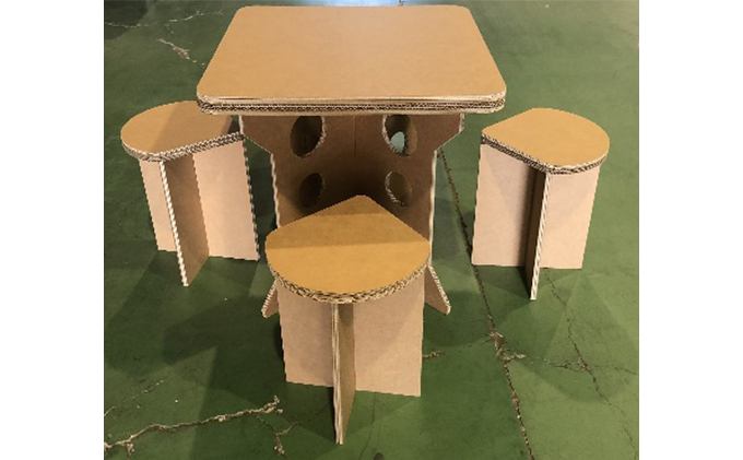 防災用ダンボールテーブルセット ※離島への配送不可