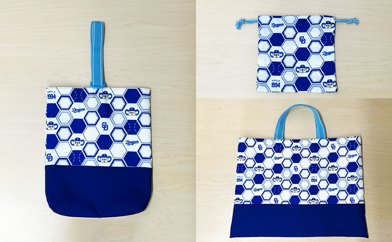 中日ドラゴンズコラボ 入園グッズ3点セット(白)｜ドラゴンズ 瑞穂市 ※離島への配送不可