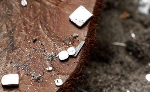 SDGs一点物技法シルバータタキネックレス50cmユニセックス ※離島への配送不可