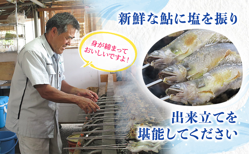 鮎のつかみどり体験1名分と鮎づくし料理2人前 ※離島への配送不可