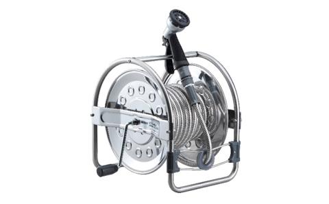 オールステンレス蛇腹ホースリール（15m） ※離島への配送不可