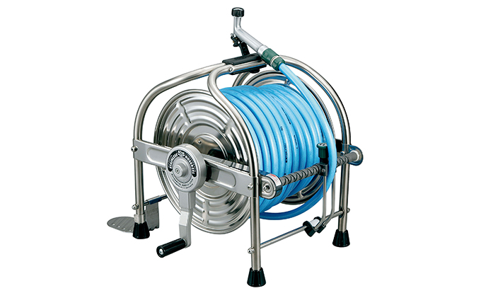 ステンレスホースリール SLA-40P ※離島への配送不可
