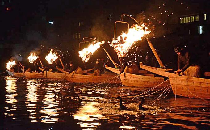 長良川鵜飼観覧船ペア招待券 ※離島への配送不可