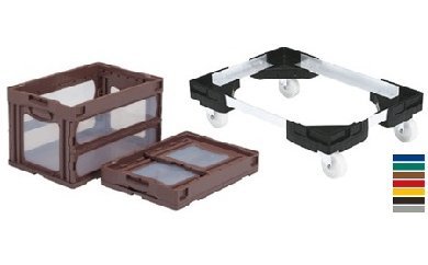 50Ｌオリコン25個＆専用キャリー4台　セット ※沖縄・離島への配送不可