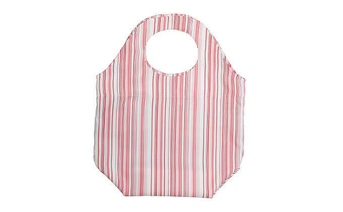 抗菌抗ウイルスポケッタブルエコバッグ（ピンク） ※離島への配送不可