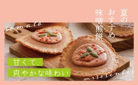 【夏季限定 5～8月発送】トマト入り味噌煎餅 ８種詰合せセット・24袋入 お菓子 スイーツ せんべい 個包装 手土産 チョコレート 焼き菓子 高級 飛騨 井之廣製菓舗[Q042]