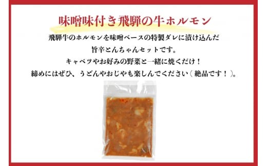 飛騨神岡名物 味付き牛ホルモン 1パック 神岡 飛騨 ホルモン 牛モツ もつ  ひだ小僧 [Q178u]