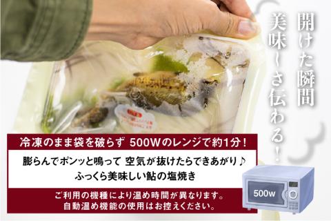 レンジで1分 簡単調理 子持ち鮎の贅沢塩焼き 3尾 焼き立ての美味しさそのまま急速冷凍！ ぼっか煮さわ [Q1667wx]