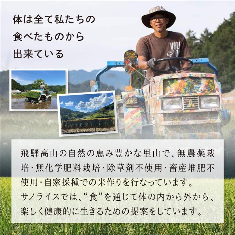 《先行予約 2025年11月上旬より発送》発芽 玄米餅 3袋 餅 もち モチ 玄米餅 無農薬栽培 無化学肥料栽培 サノライス[Q1670x]
