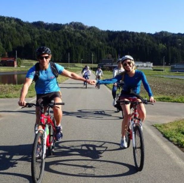 飛騨里山サイクリング プライベートガイドツアー スタンダードコース 1～4名様まで[Q2475]