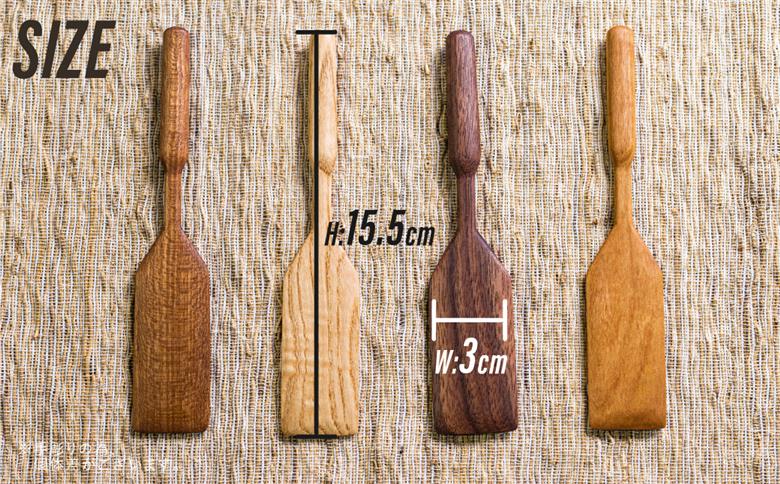 ジャムナイフ 木彫り 天然木 多用途で使える 飛騨 木製 一位一刀彫 ほっとする店[Q1890xpi]