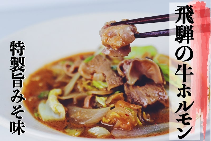 飛騨神岡名物 味付き牛ホルモン 1パック 神岡 飛騨 ホルモン 牛モツ もつ  ひだ小僧 [Q178u]