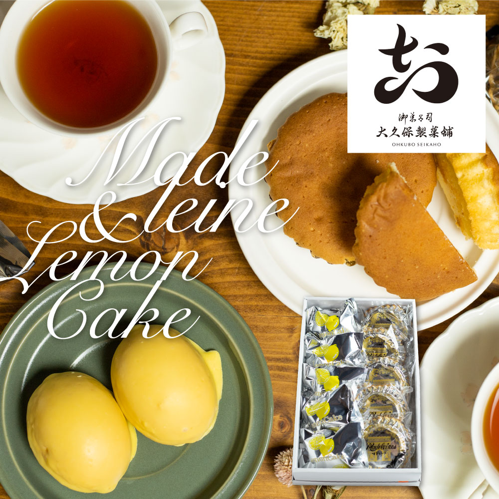 マドレーヌ＆レモンケーキ セット 計10個  飛騨古川 大久保製菓舗 ギフト 手土産[Q514re]
