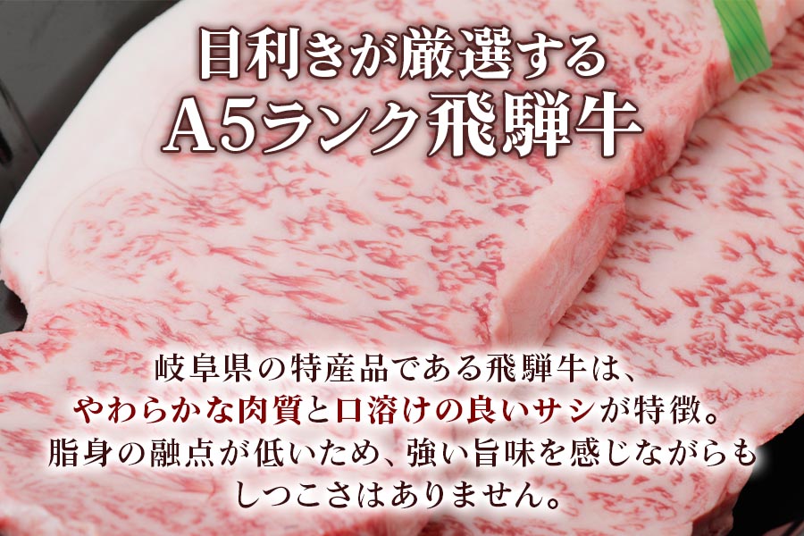 ふるさと納税 A5等級飛騨牛サーロインステーキ400g 岐阜県岐阜市