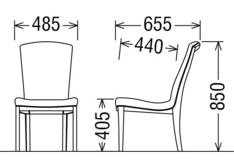 カリモク家具『ダイニングチェア』CT7905 [1262]