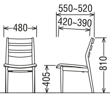 カリモク家具『ダイニングチェア』CW6315 [1287]