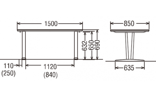 カリモク家具『ダイニング5点セットD』DT8401 CW4610 [1063]