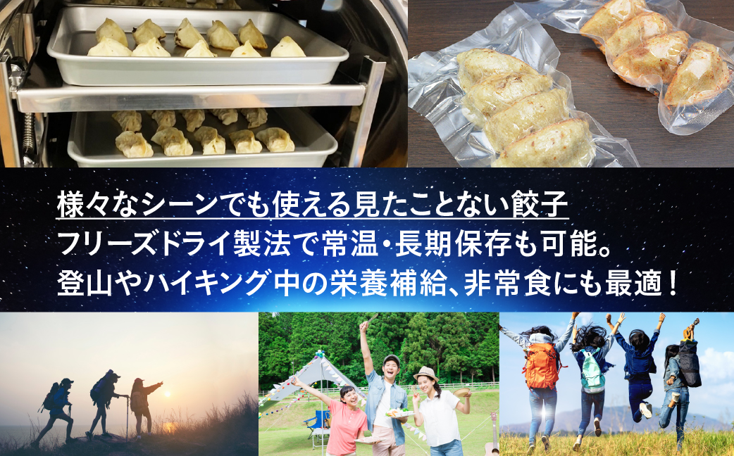 [宇宙に一番近い焼き餃子] 銀河系焼き餃子 GYOLAXY 3個入×4袋 [0322]