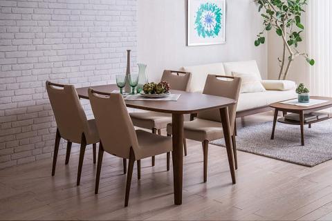 カリモク家具『肘付ダイニングチェア』CE3200 ブナ材 [1255]