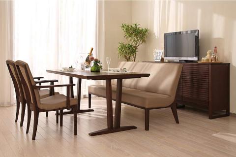 カリモク家具『2人掛チェアロング』CT8012 [1263]