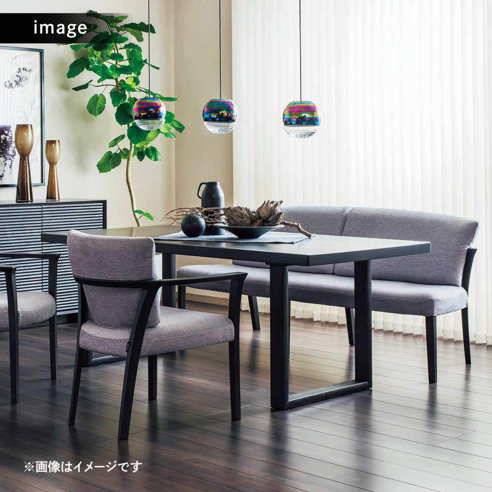 カリモク家具『3人掛チェア』CU9413 [1274] 完成品 食卓椅子 3人 掛け おしゃれ リビング ダイニング 木製 椅子 国産 karimoku いす イス 単品 新生活 選べる カラー 色 幅 150cm [mt876]