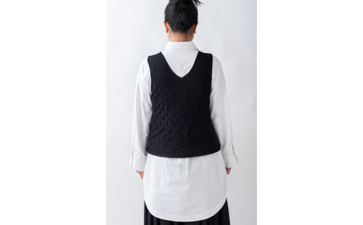 [1枚2役] ニット工場が作る着られるエコバッグ [0245]