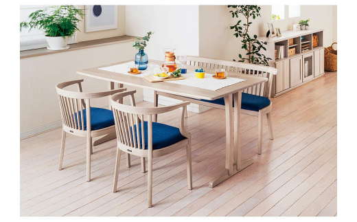 [幅1500] カリモク家具『ダイニングテーブル』DU5340 [1145]