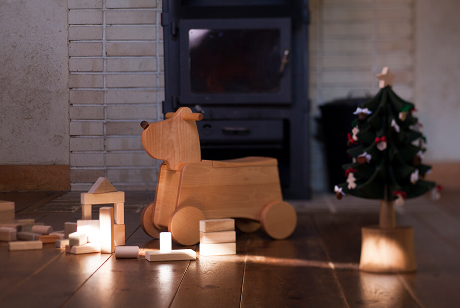 [オークヴィレッジ] Korobox (ナチュラル) [0456] 国産 オークヴィレッジ 木製 子供部屋 キッズインテリア ナチュラル 国産材 [mt1566]