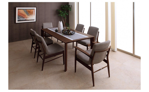 [幅1650] カリモク家具『ダイニングテーブル』DU5700 [1136]